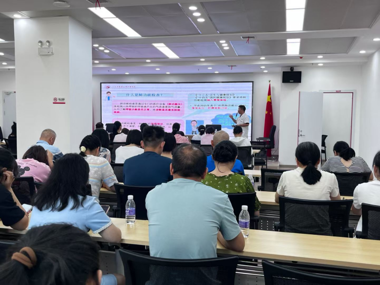 健康呼吸 從肺開始 江西中醫藥大學附屬醫院呼吸科開展肺功能檢查公益活動_fororder_圖片1