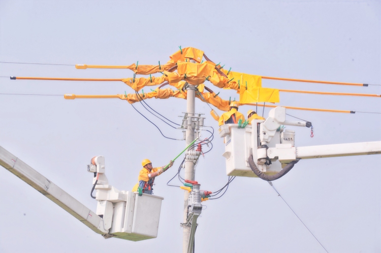 江西進賢：帶電作業讓64.79萬用戶享受“無感”電力升級_fororder_2