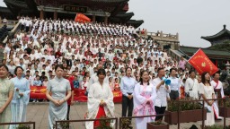 千人學子共誦千古華章 滕王閣上再續文化盛景