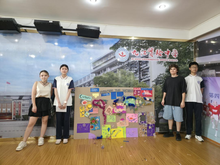 九江實驗中學舉辦“中華文化 國際共賞”國際文化交流活動 中外青少年共話文明互鑒_fororder_圖片3