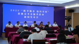 2025“桃李飄香 相約井岡”黃桃奈李採摘季活動新聞發佈會召開