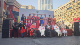 南昌市東湖區舉辦殘疾人文化進社區活動