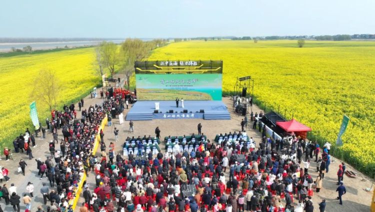 江西彭澤：萬畝油菜花綻放 激活春日經濟