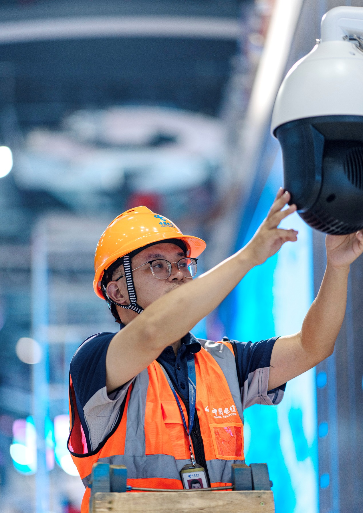 中國電信江西公司全力確保2023年世界VR産業大會通信暢通_fororder_圖片7