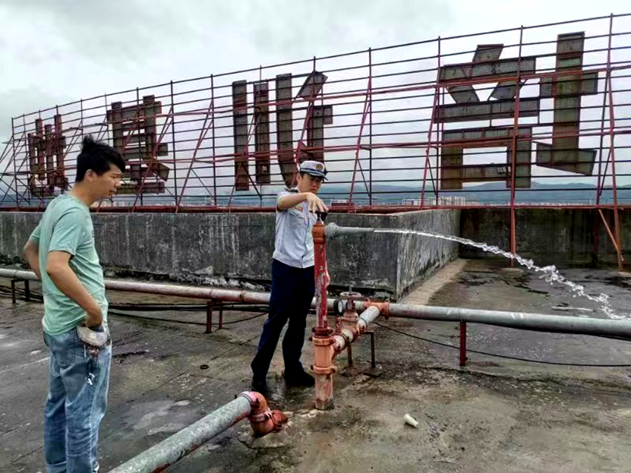贛州市寧都縣消防救援大隊深入轄區學校開展消防安全檢查_fororder_62