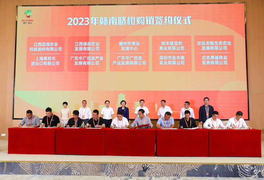 2023贛南臍橙産銷對接大會在信豐召開_fororder_62