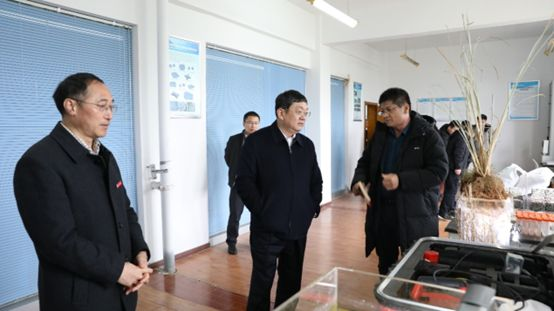 河海大學黨委書記唐洪武院士一行在南昌工程學院考察調研_fororder_圖片2