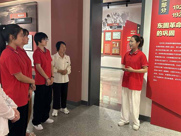吉安職業技術學院：燃東固“星火” 築青春夢想_fororder_圖片3
