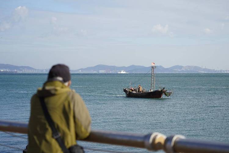 冬日大連的海，長在“審美點”上