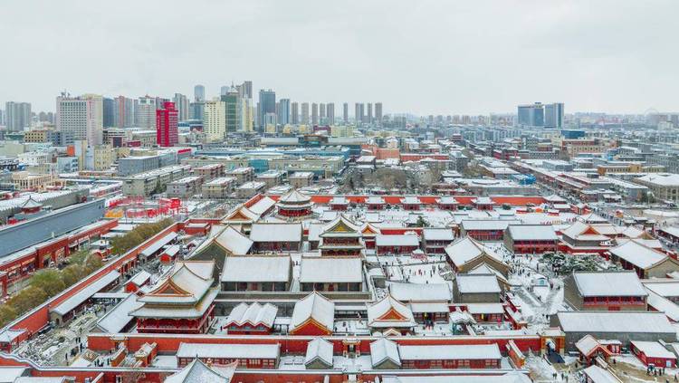 雪後瀋陽故宮 大片上新