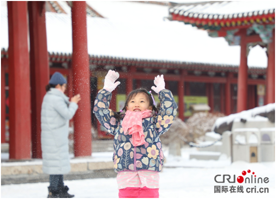 2019年初雪來臨 瀋陽故宮添“新衣”