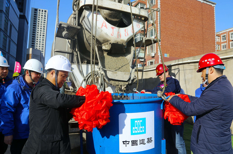 中建鐵投集團在沈貢獻308米高新地標