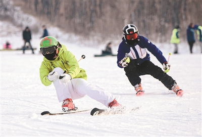 瀋陽滑雪場開啟冬季“滑雪季”