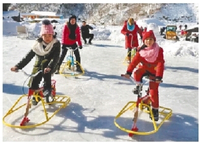 撫順縣天女山冰雪節正式啟幕