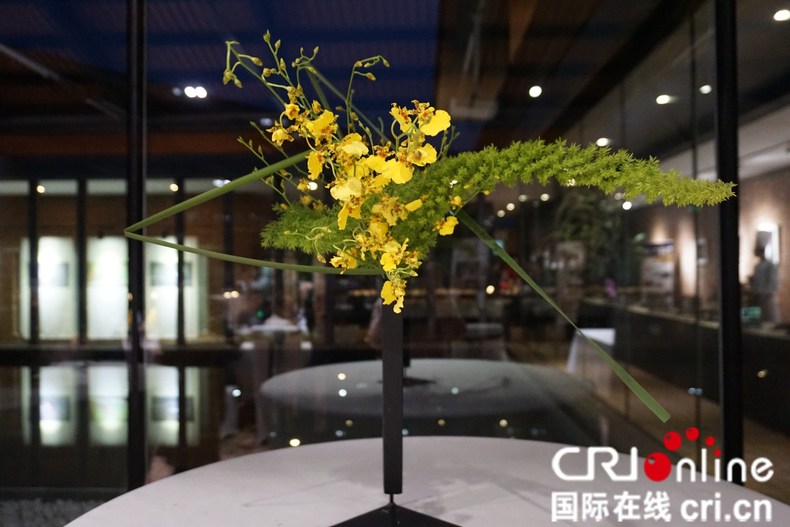 日本“草月流”花道大師州村衛香：讀懂植物表情 展現植物魅力