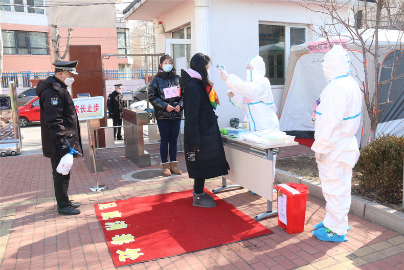 瀋陽小北幼兒園開展疫情防控應急演練