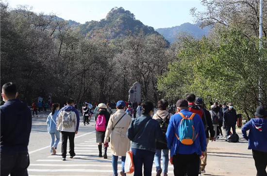 遼寧千山景區11月1日起執行淡季門票政策_fororder_千山景區執行淡季門票政策首日 供圖：千山風景區 