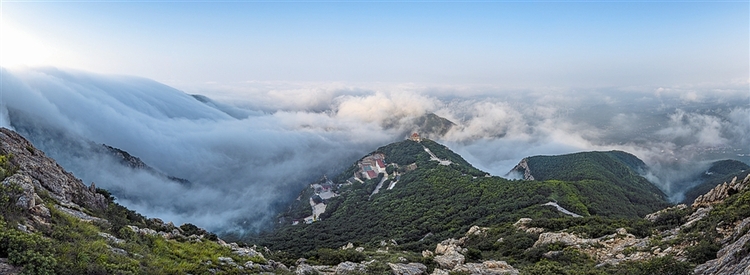 大連大黑山雲海如仙境_fororder_1