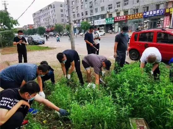 葫蘆島市開展2022年“在職黨員進社區”義務服務日活動_fororder_黨員1