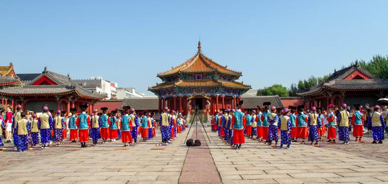 瀋陽故宮近400年首次舉行開筆禮活動