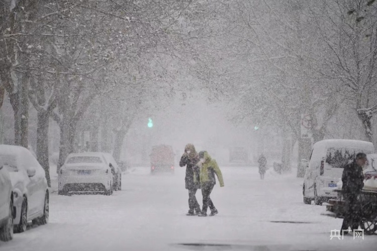 大連初雪，在冬天開始的這天