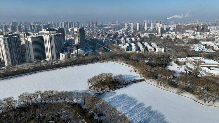 瀋陽：春雪如畫