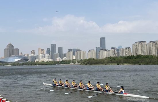 沈水逐浪 青春激昂 全國大學生賽艇錦標賽在瀋陽渾南開賽_fororder_1