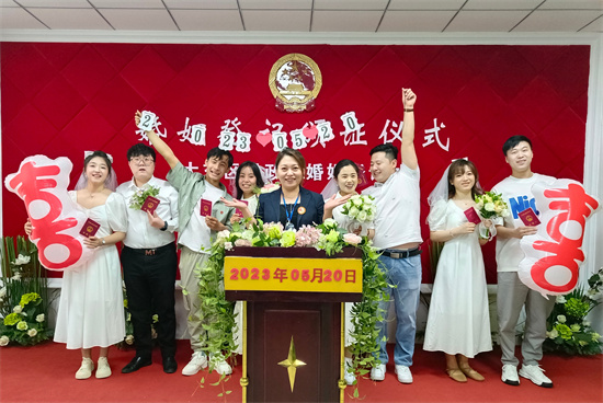 守望幸福 瀋陽市民政局全力保障“520”“521”高峰日婚姻登記服務需求_fororder_微信圖片_20230523095934