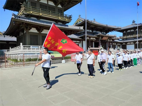 瀋陽市皇姑區殘聯舉辦“邁開步子 走出健康”健步走活動_fororder_皇姑殘聯1