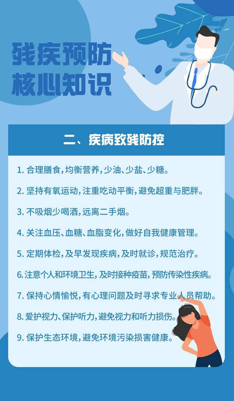 同心同夢丨殘疾預防核心知識來啦！