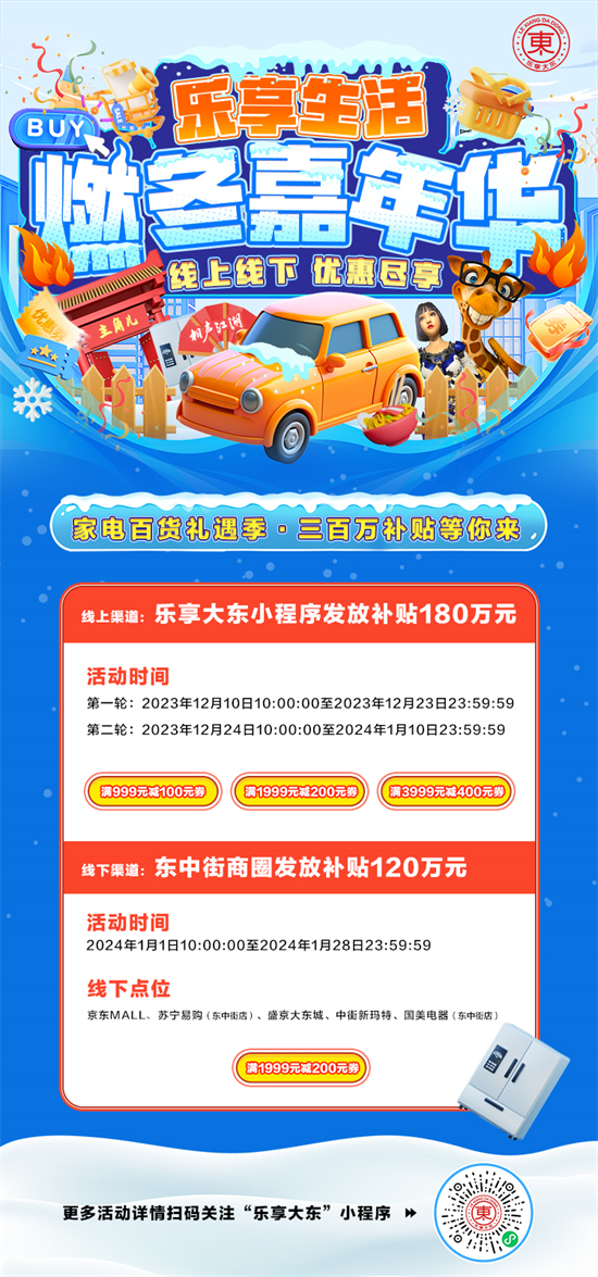 2023年瀋陽市大東區暖冬送福利 千萬補貼來襲_fororder_mmexport1702027464141