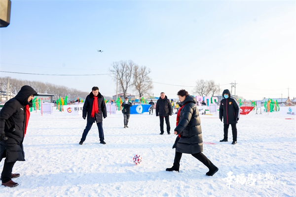 “幸福島·稻夢杯”瀋陽市首屆雪地足球村超聯賽開賽_fororder_村超8