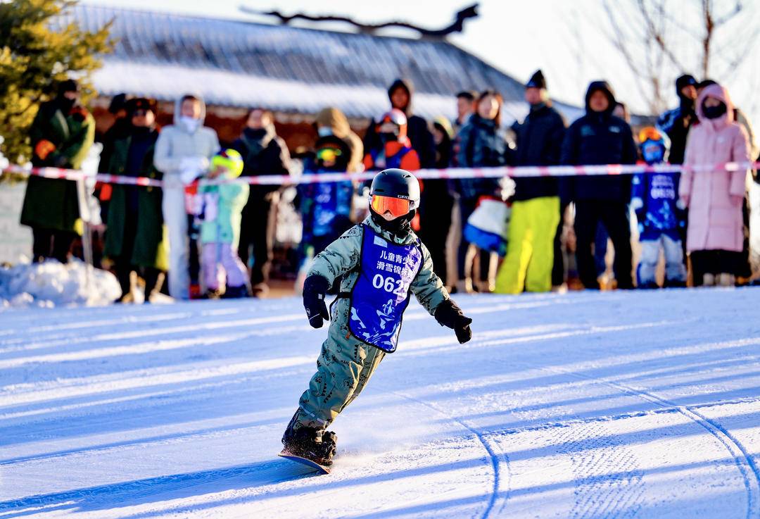 2024年“淮揚杯”丹東市第三屆青少年滑雪錦標賽開賽