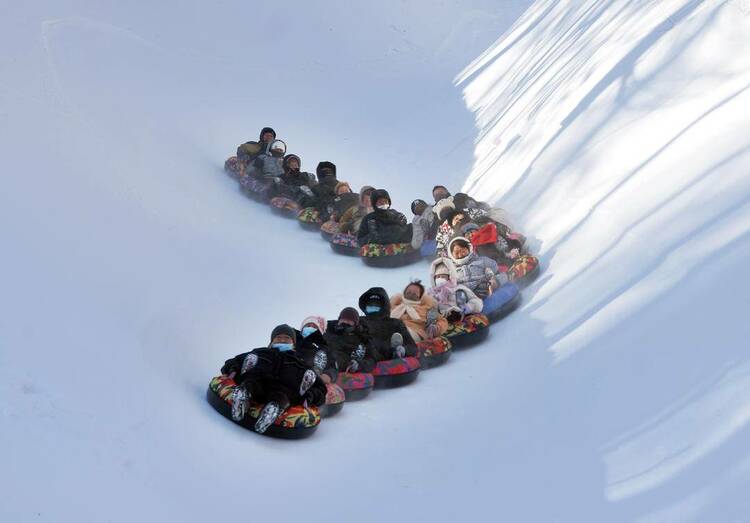 撫順：穿越林間雪道，暢遊冰雪峽谷