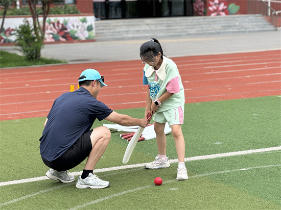 瀋陽市沈北新區中小學生板球夏令營開營_fororder_精彩瞬間 (11)