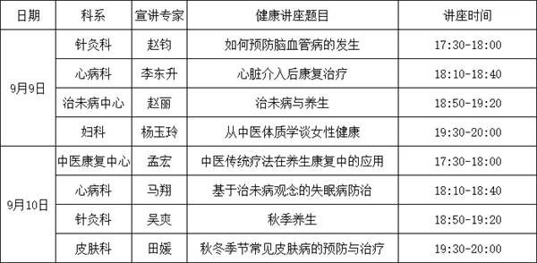 瀋陽市中醫院中醫藥文化夜市9月9日啟幕_fororder_圖片1