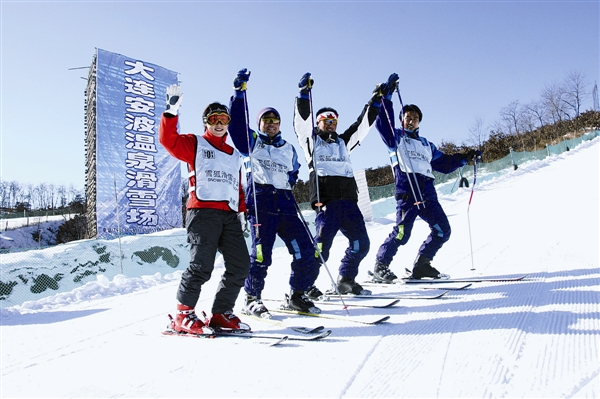 雪地撒野 溫泉泡湯 冬天的大連就是爽