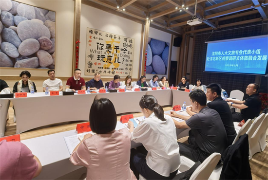 瀋陽市人大文旅專業代表小組赴沈北新區視察文體旅融合發展工作_fororder_教育人大2