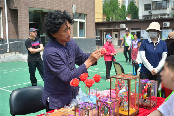 遼寧：非遺文化活動走進特殊教育學校_fororder_非遺2