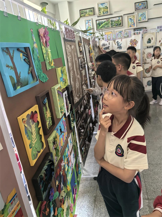 大連市第八十中學教育集團附屬第一小學第二季校本課程藝術作品展舉行_fororder_教育大連十八2