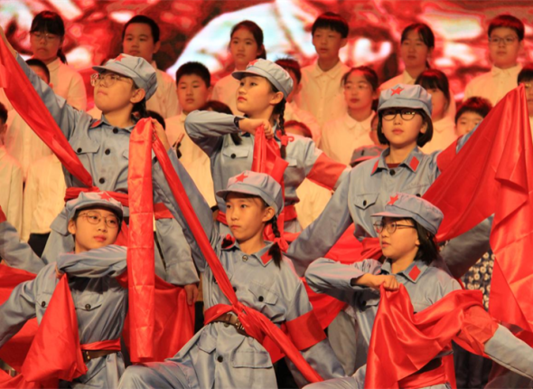 遼寧省實驗中學陽光小學舉辦主題合唱匯演_fororder_教育大圖_副本