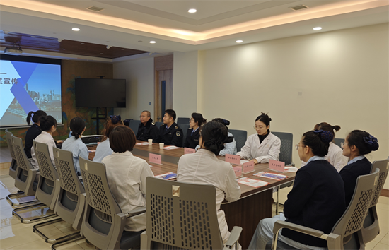 瀋陽市皇姑區衛健局開展普法宣傳活動_fororder_馬靜普法1