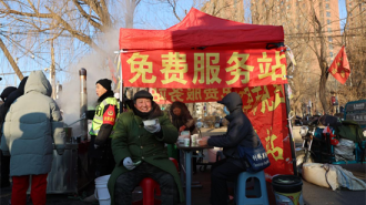 瀋陽市鐵西區“暖心早餐”守護城市勞動者