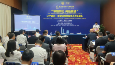 遼寧錦州-東盟經貿與投資合作説明會在廣西南寧舉行