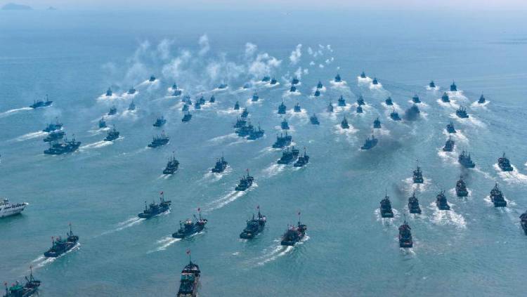 開海啦！大連漁船起航追“鮮”