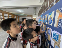 大連市第八十中學教育集團附屬第一小學第二季校本課程藝術作品展舉行
