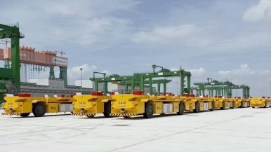 瀋陽新松港口機器人在新加坡實現近200台部署