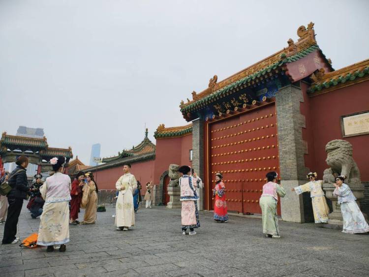 瀋陽故宮的秋日限定浪漫