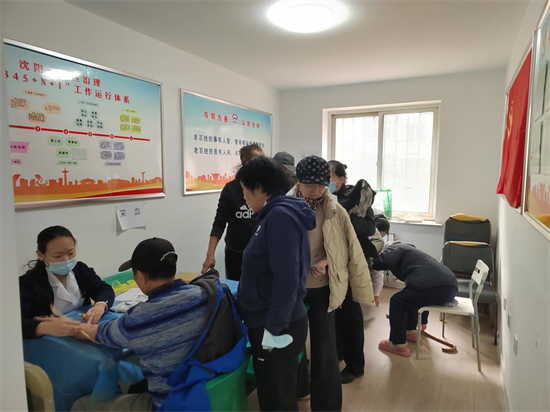 皇姑區衛健局開展重陽敬老健康服務_fororder_馬靜皇姑衛健2