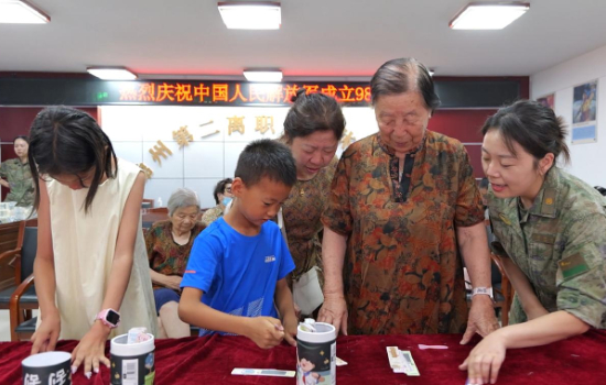 賡續紅色血脈 歡度建軍佳節_fororder_圖片12
